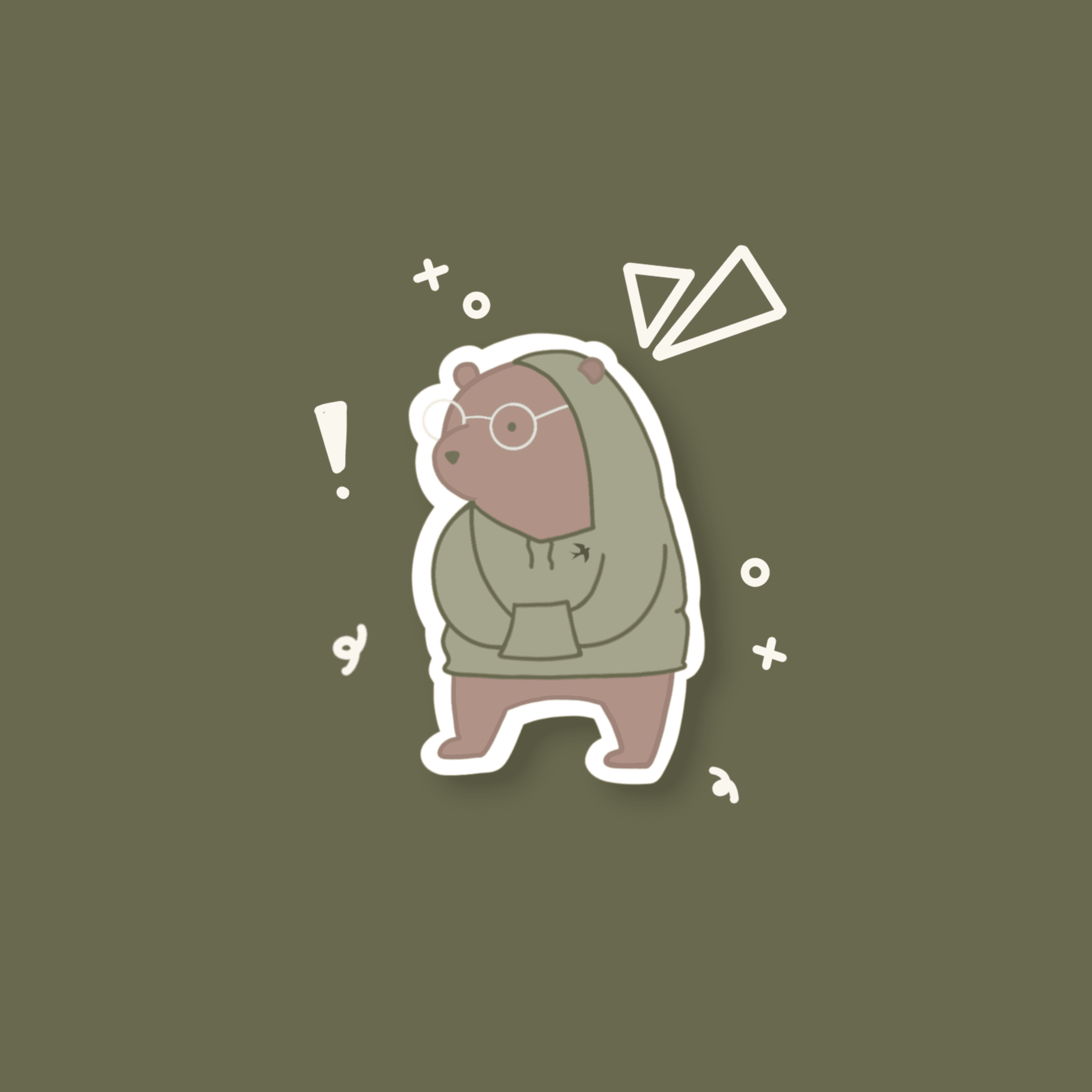 Spero Bear Sticker